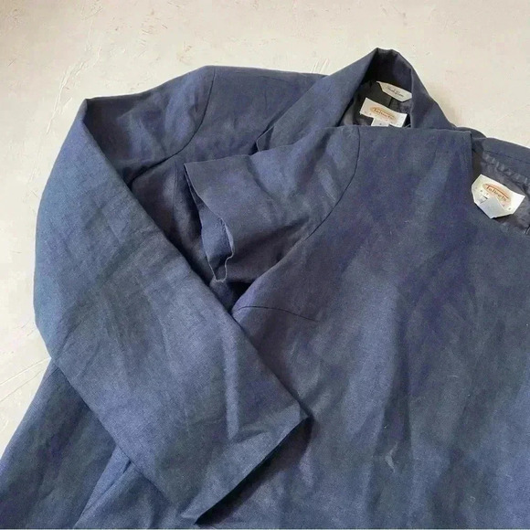 Talbots Dress Blazer Set Business Attire Workwear Career Wear Irish Linen - Picture 7 of 15